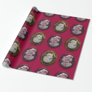 ANTIQUE CAMEO DAM, DRUVINER OCH UGGLA PRESENTPAPPER