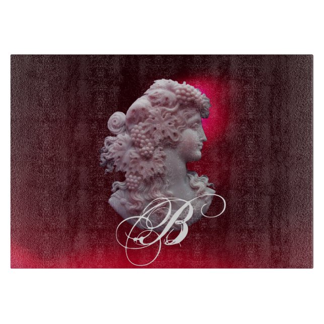 ANTIQUE CAMEO,DAM MED DRUVMONOGRAM (Framsidan)