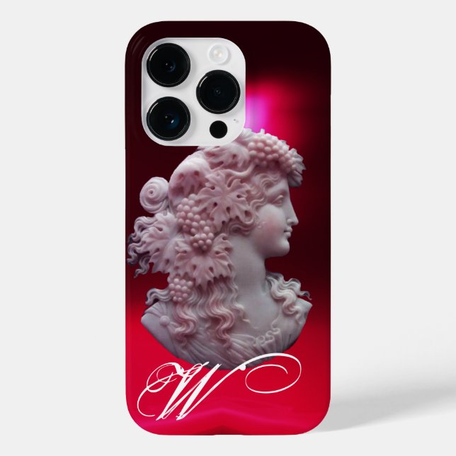 ANTIQUE CAMEO, DAM MED DRUVOR OCH GRAPEVINER (Baksida)