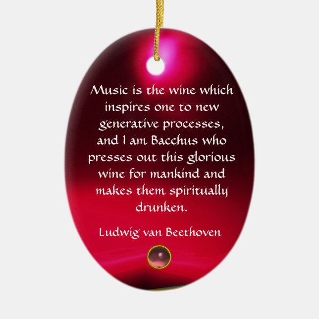 ANTIQUE CAMEO, DAM OCH DRUVOR, VIN OCH MUSIKVOT JULGRANSPRYDNAD KERAMIK (Framsidan)