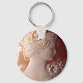 Antique Cameo Nyckelring