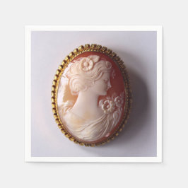 Antique Cameo Pappersservett