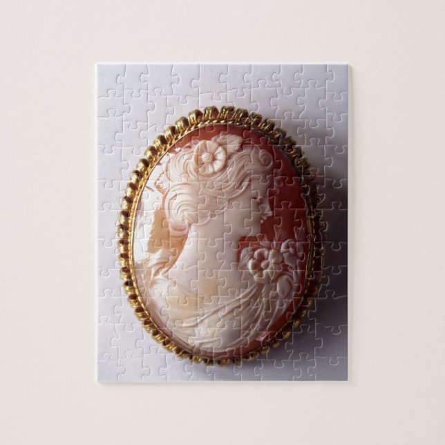 Antique Cameo Pussel (Vertikal)