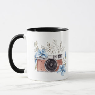 Antique Camera Design Coffee Mugg