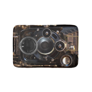 Antique Camera Photography Vintage Lens Film Badrumsmatta