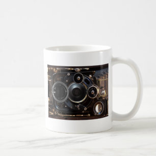 Antique Camera Photography Vintage Lens Film Kaffemugg