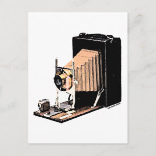 Antique Camera Vykort