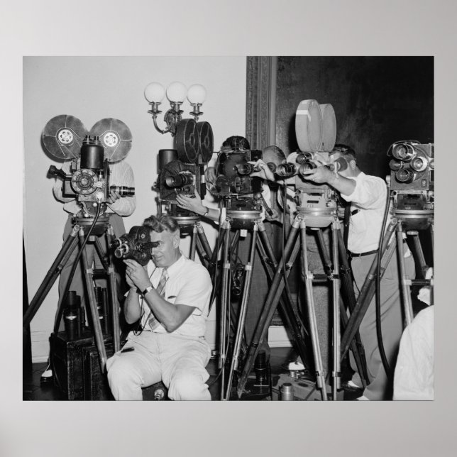 Antique Cameras i Vita huset, 1930-talet Poster (Framsidan)