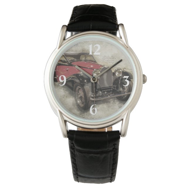 Antique Car Armbandsur (Framsida)