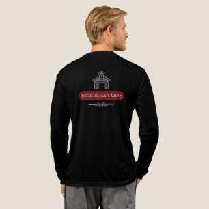 Antique Car Barn - Black Långärmad T Shirt