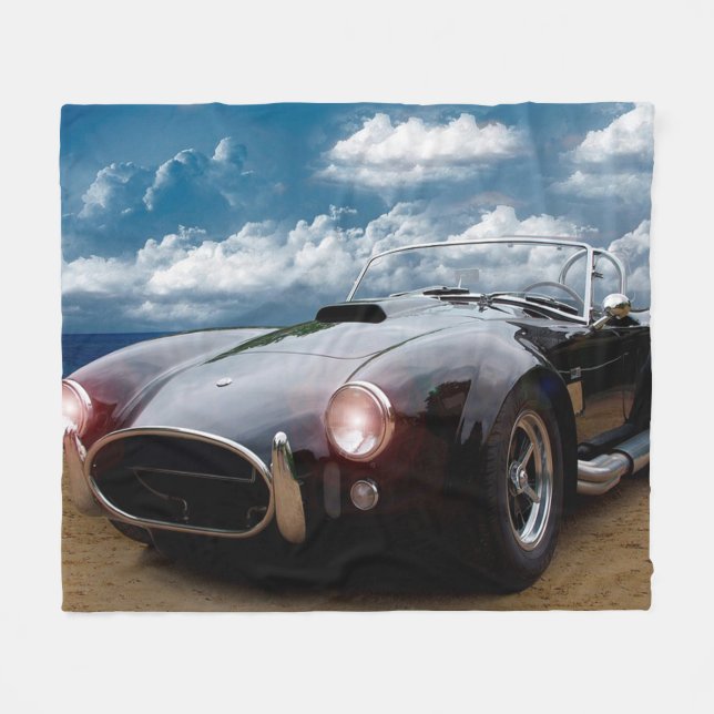 Antique Car Fleecefilt (Framsidan (Horisontell))