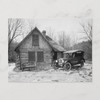 Antique Car i Sten Bäck Park, 1920-talet Vykort