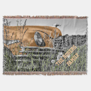 Antique Car Personlig Filt