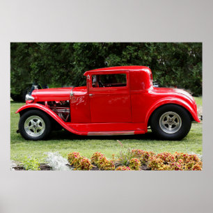 Antique Car Poster