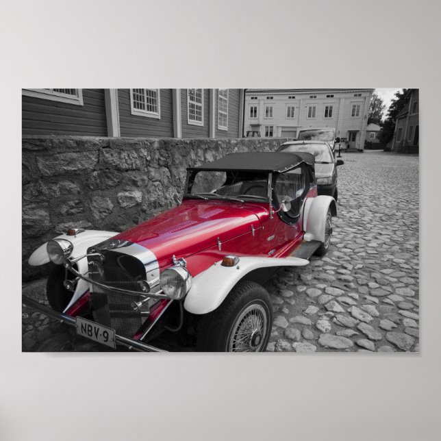 Antique Car Poster (Framsidan)