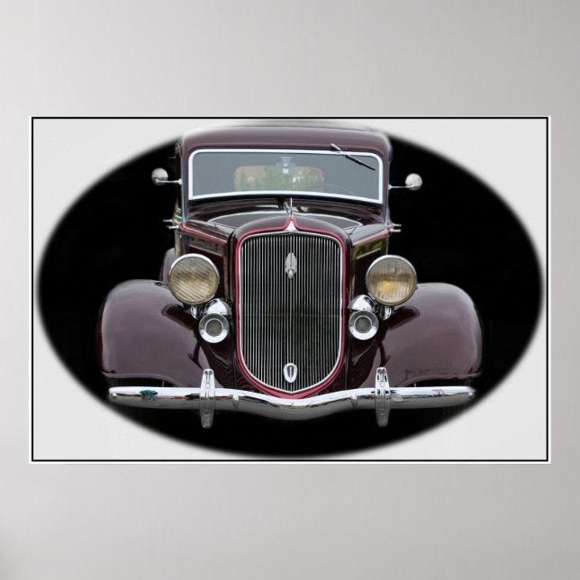Antique Car Poster (Framsidan)