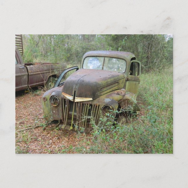 Antique Car Vykort (Framsida)