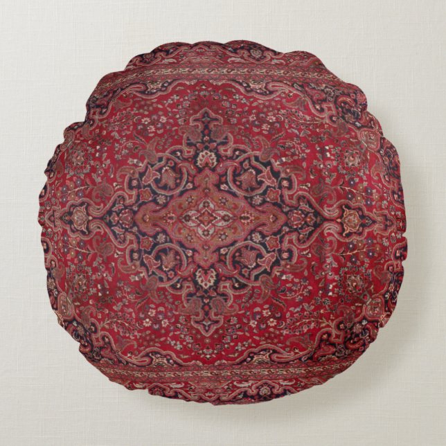 Antique Carpet Rund Kudde (Framsidan)