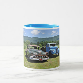 Antique Cars - Mugg