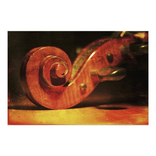 Antique Cello Fototryck (Framsidan)