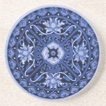 Antique Chinese Blue & White Mandala