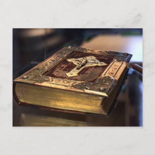 Antique Christian Bible Vykort