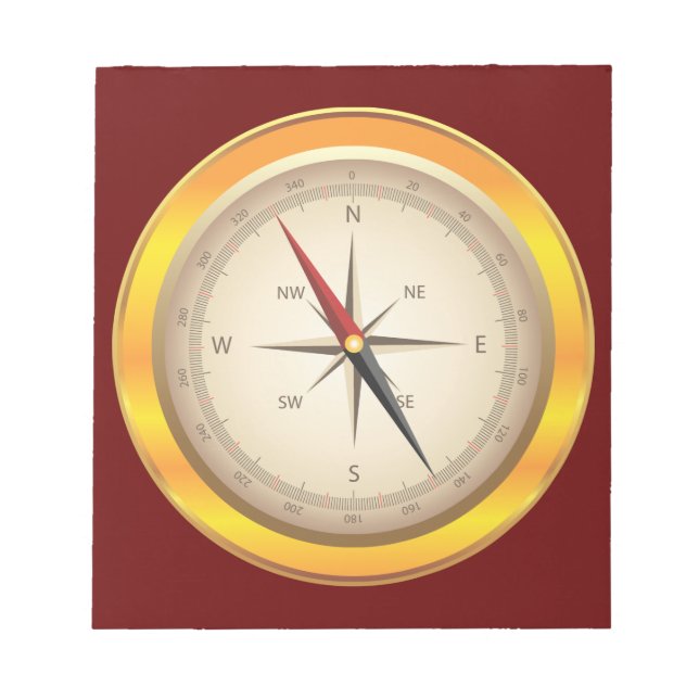 Antique compas anteckningsblock (Framsida)