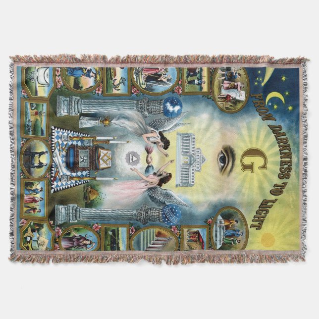 Antique Craft Freemasonry Masonic Hazen Mysfilt (Framsidan)