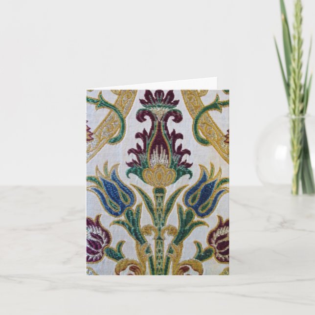 Antique Damask Kort (Framsida)