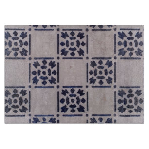 Antique Delft Tile Blue: Classic Dutch Art Mönster