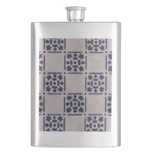 Antique Delft Tile Blue: Classic Dutch Art Mönster Fickplunta