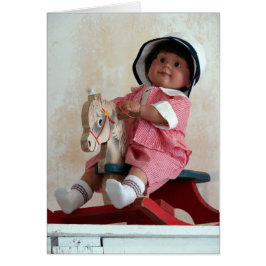 Antique Doll Hälsningskort