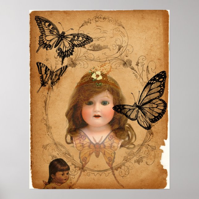 Antique Dolls Poster (Framsidan)