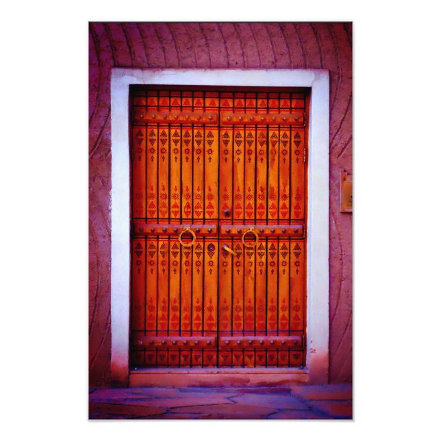 Antique Door Fototryck (Framsidan)