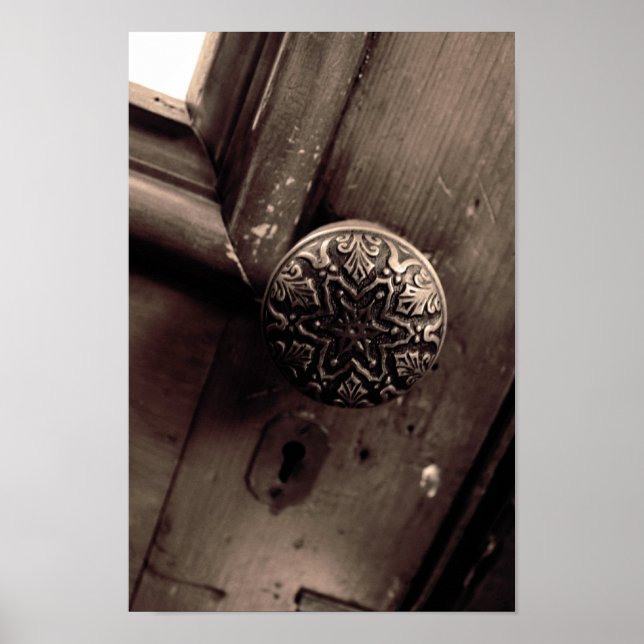 Antique Door Knob Poster (Framsidan)