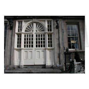 Antique Dublin Doorway, Kilmainham Royal Hospital Hälsningskort