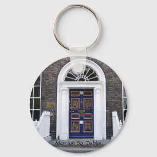 Antique Dublin Doorway - Merrion Square Nyckelring