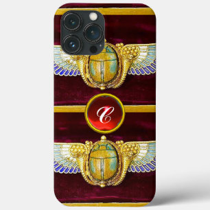 ANTIQUE EGYPTIAN WINGED SCARAB/CORNUCOPIA JEWEL
