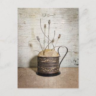 Antique Embalming Nål & Trocars Vykort