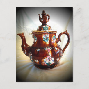Antique English Tekanna Vykort