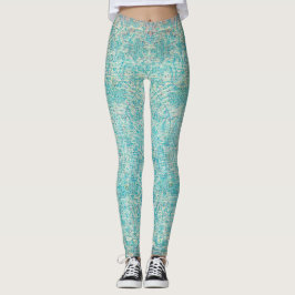 Antique Ephemera 1 Leggings