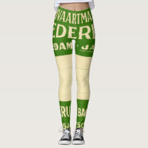 Antique Ephemera 6 Leggings