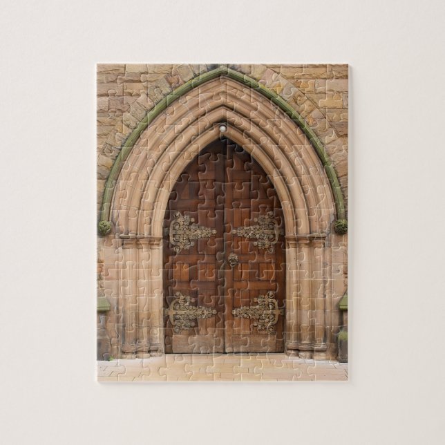 Antique European Doorway - 8x10 - 110 pcs Pussel (Vertikal)