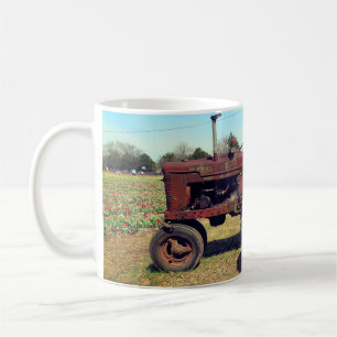 Antique Farm Tractor Kaffemugg