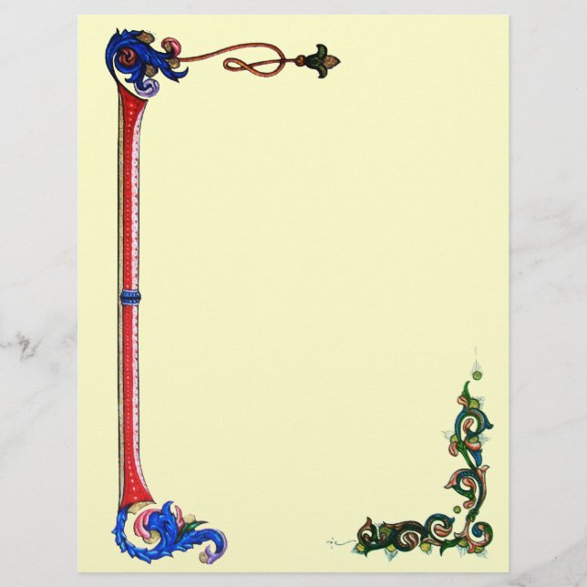 ANTIQUE FLORENTINE BLOMMIGT MOTIFS (Framsida)