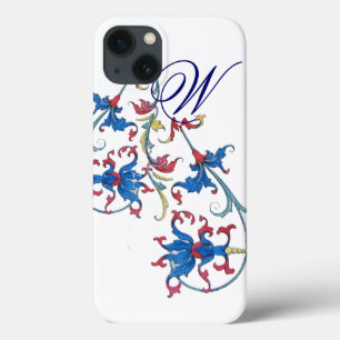 ANTIQUE FLORENTINE BLOMMIGT MOTIFS MONOGRAM
