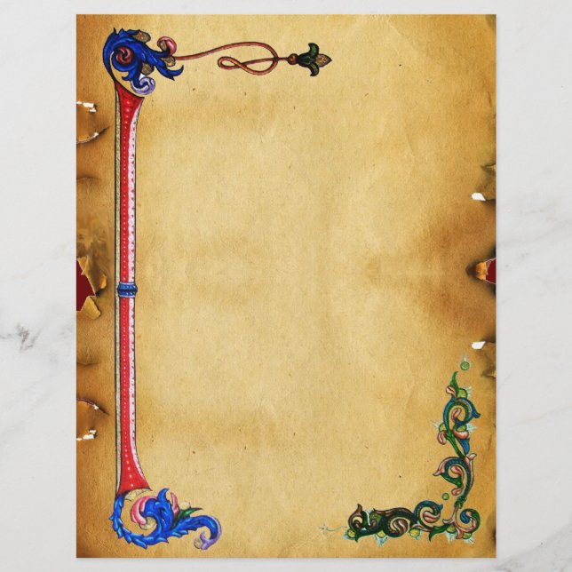 ANTIQUE FLORENTINE PARCHMENT (Framsida)