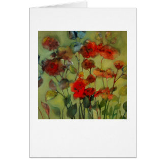 Antique Flowers II ・ Michelle Abrams - kort