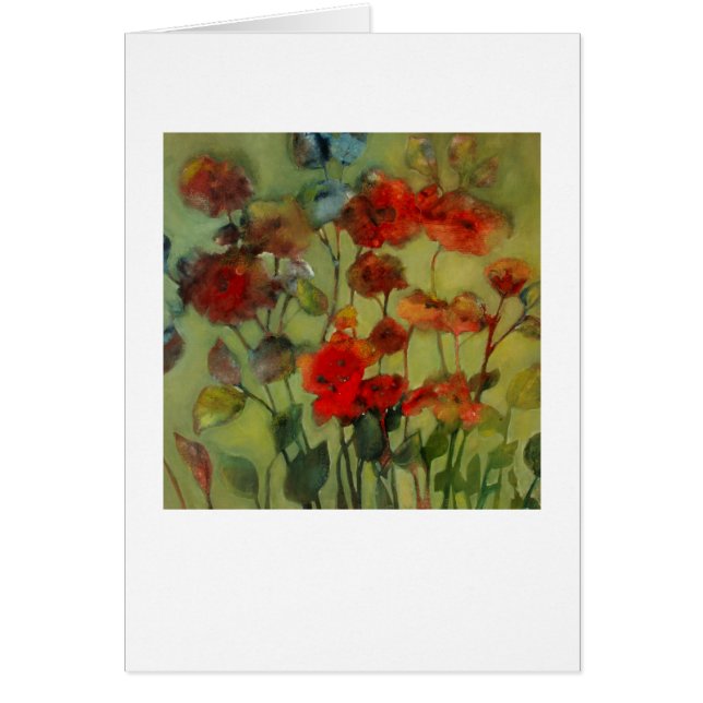 Antique Flowers II ・ Michelle Abrams - kort (Framsidan)