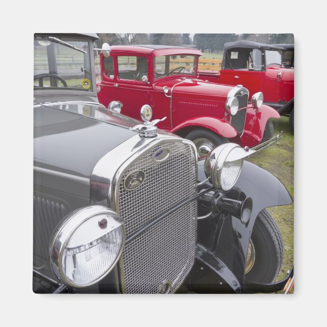 Antique Ford-bilar Magnet (Framsidan)